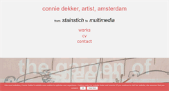 Desktop Screenshot of conniedekker.nl